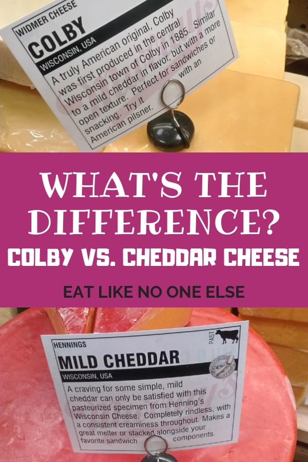Cheddar vs Colby: A Cheese Showdown